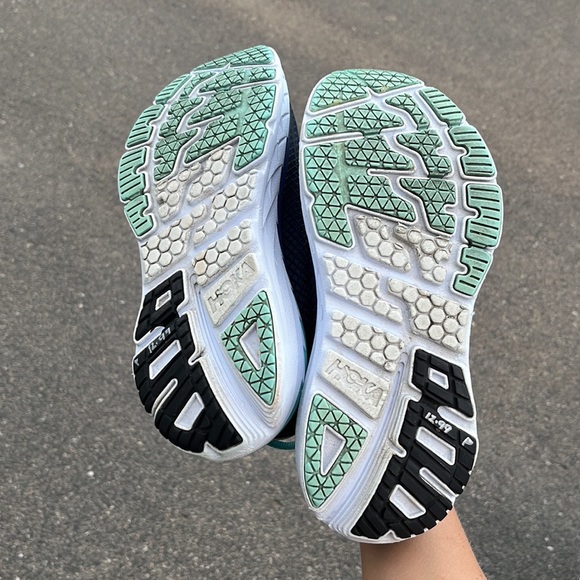 Hoka One One Bondi 5 Blue Running Sneakers 8.5 - Picture 9 of 9